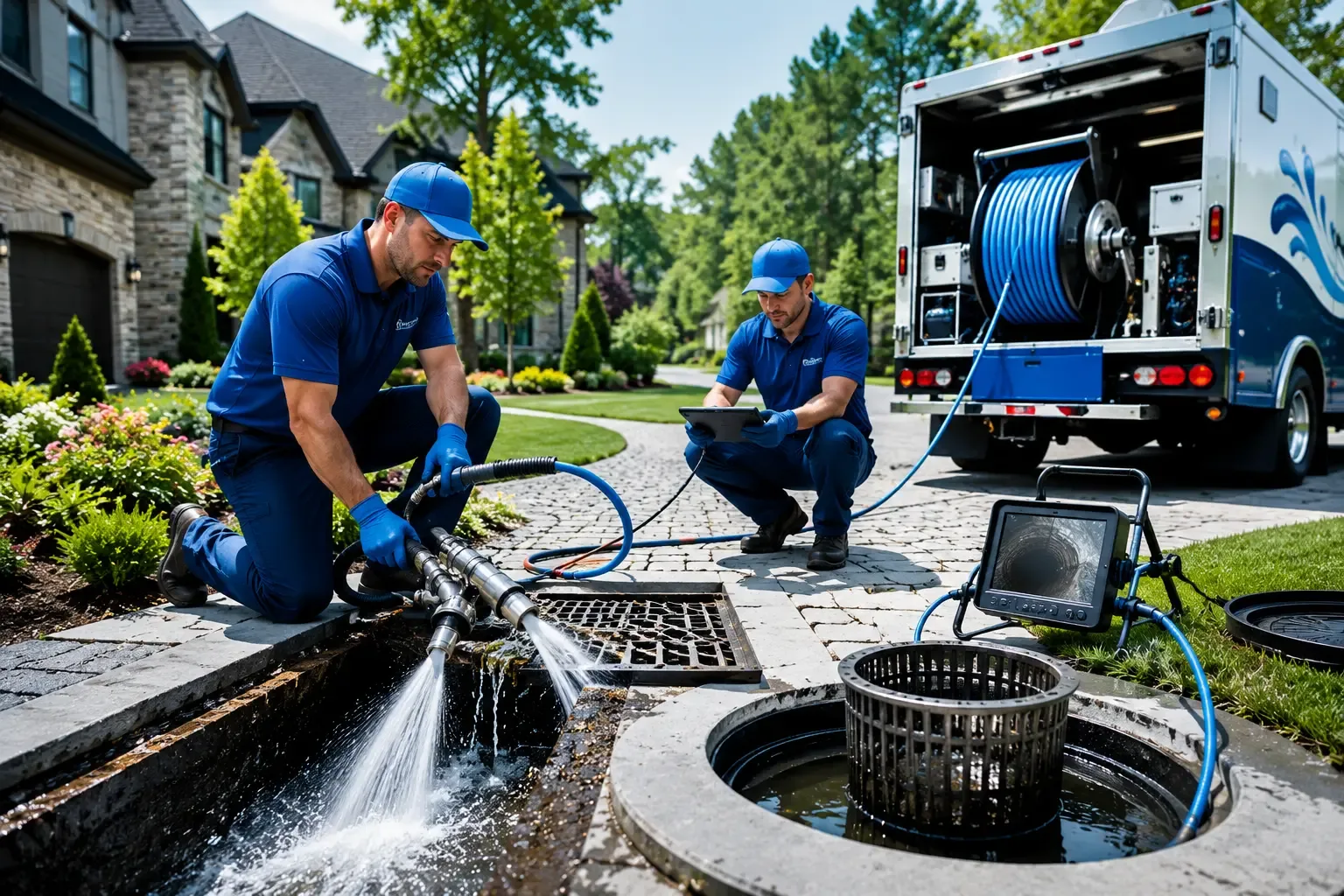 Local outdoor drain cleaning professionals in Bridgeville, PA